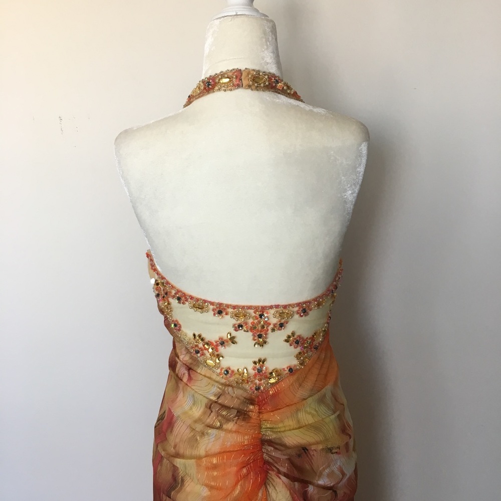 Davids Bridal Embellished Multicolor dress size 0
